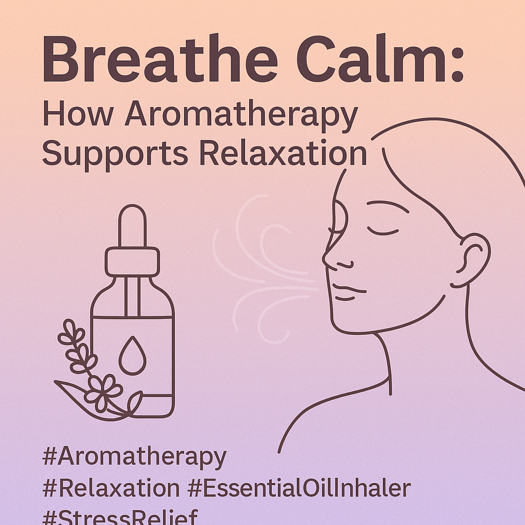 Breathe Calm: How Aromatherapy Supports Relaxation