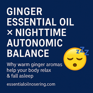 Ginger Essential Oil × Nighttime Autonomic Balance