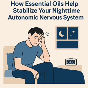 Waking Up at 2–3 AM?  How Essential Oils Help Stabilize Your Nighttime Autonomic Nervous System