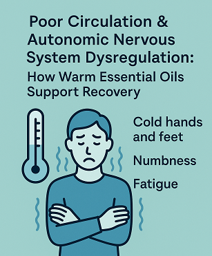 Poor Circulation & Autonomic Nervous System Dysregulation: How Warm Essential Oils Support Recovery