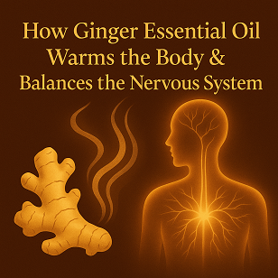 The Warming Power of Ginger Essential Oil  — Balancing Body, Mind & Nerves
