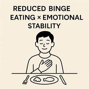 User Case: Reduced Binge Eating × Emotional Stability