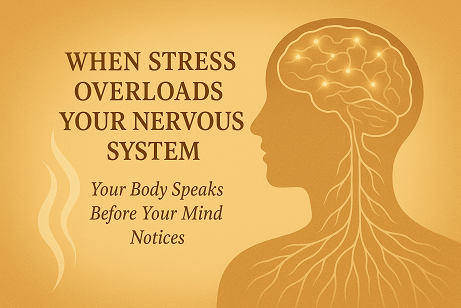When Stress Overloads Your Nervous System  — Your Body Speaks Before Your Mind Notices