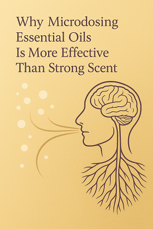 Why Micro-Dose Aromatherapy Works Better Than Strong Scent  — The Science of Subtle Balance for Your Nervous System