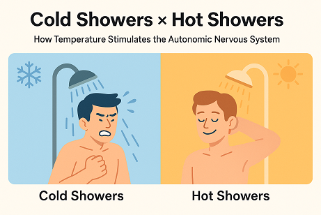 Cold Showers × Hot Showers: How Temperature Stimulates the Autonomic Nervous System