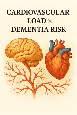 Cardiovascular Load × Dementia Risk How Autonomic Nervous System Dysregulation Shapes Long-Term Brain & Vascular Health