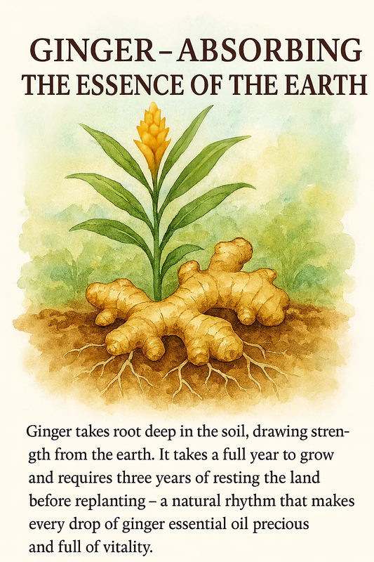 The Remarkable Benefits Of Ginger Essential Oil During Winter - Ginger Essential Oil × Autonomic Nervous System Regulation From Earth-Grown Energy to Steady Neural Balance