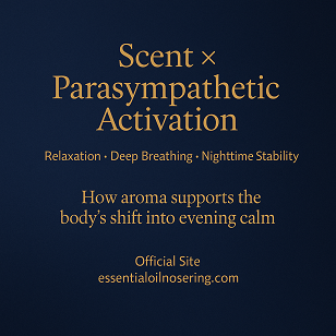 🌙 Scent × Parasympathetic Activation - Relaxation • Deep Breathing • Nighttime Stability