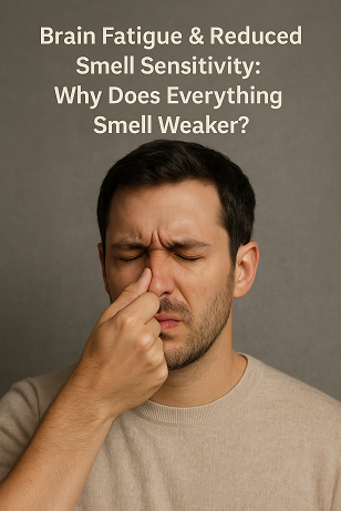 Brain Fatigue & Reduced Smell Sensitivity: Why Does Everything Smell Weaker ?